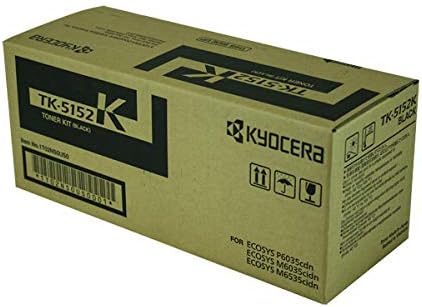 KYOCERA OEM Kyocera Mita TK5152K 1T02NS0US0 Toner CTG Black 12K Yield