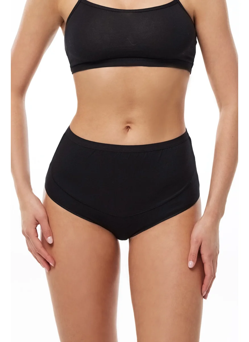 مالابادي Women Black 2 Pack Modal Maternity Panties 198