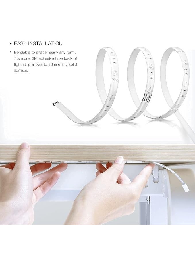 يلايت YEELIGHT Aurora Lightstrip Plus Extension, White (YLOT01YL) - Image 2