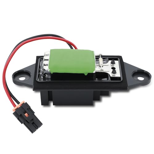 POHILA Rear Manual Temp Control Blower Motor Fan Resistor Compatible with 2002-2006 Escalade,2000-2006 Tahoe,2000-2006 GMC Yukon Replaces 4P1860 RY546 158961 RY546 12477721 88986482 JA1982 - Image 1