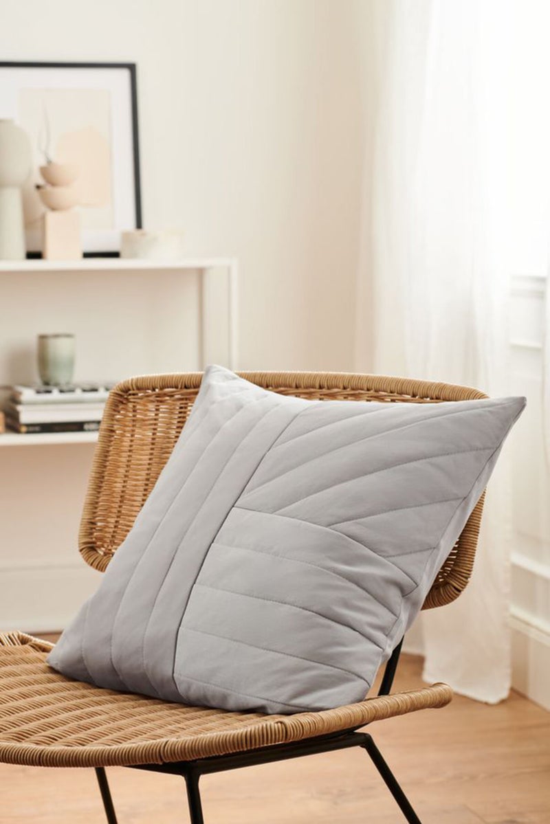 Tchibo Decorative Cushion Cover 50 x 50 cm, Grey - Image 1