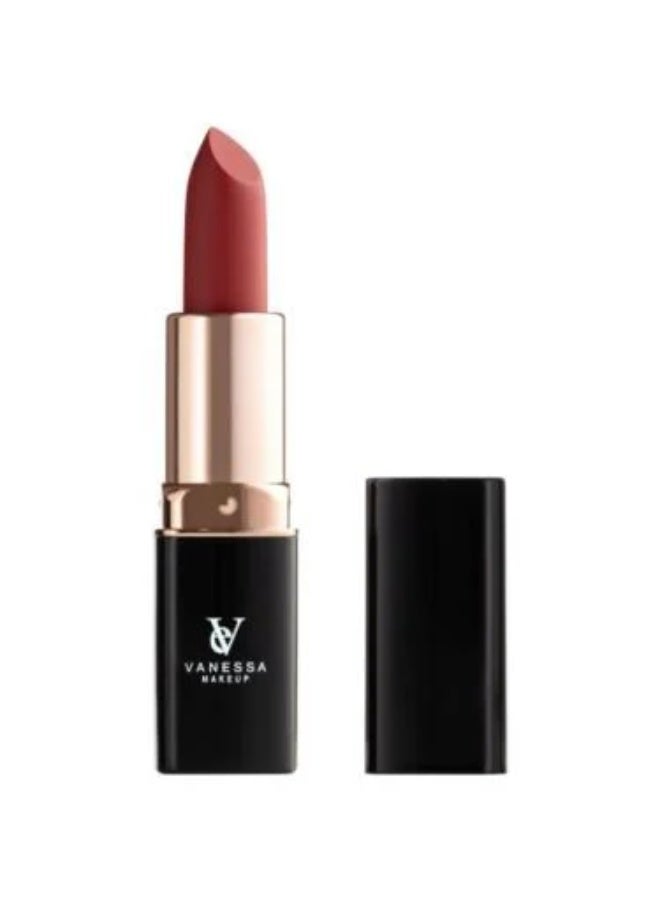 Vanessa Makeup Creamy Lipstick - Warm Red