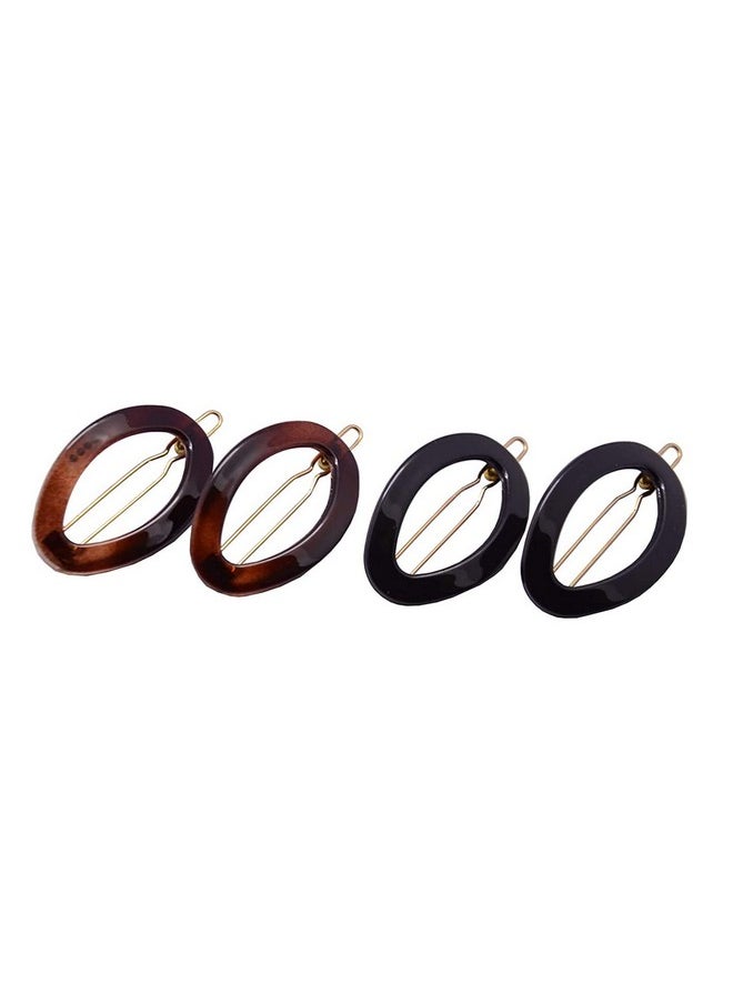 French Eggie Oval Shell Black Mini Celluloid Acetate Side Slide Barrette Snap On Hair Clips 4 Pieces - pzsku/Z263A2670AD1916A75542Z/45/_/1696664502/69fc6f45-cf5b-4c24-b05d-ab6df0d2c892