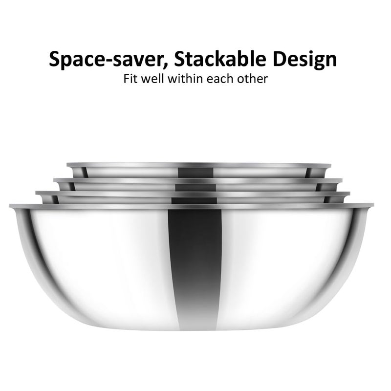 Hawkins Hawkins 2.5 Litre Metro Kadhai, Triply Stainless Steel Induction Tasla, Silver (SSTA25) - Image 4
