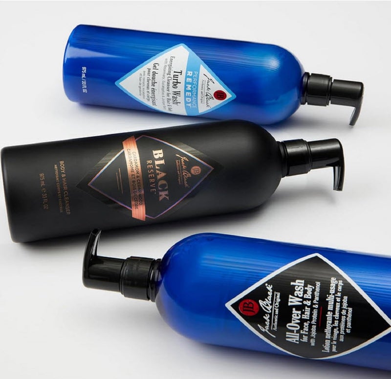 Jack Black All Over Wash Face, Body & Hair Cleanser, 33 Fl Oz â€“ Citrus, Mint & Oakmoss â€“ Mens Face Wash, Body Wash, Shampoo, Skin Care, Hair Care, Multi-Purpose Body Wash Men, Sulfateâ€“Free - Image 5