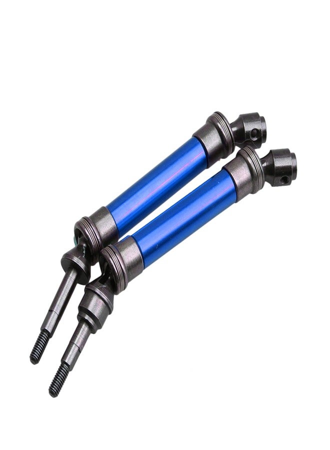 BQLZR Dark Blue Steel SLA032 Front & Rear Universal Drive Replacement for Traxxas Replacement for Slash 4X4 RC1:10 Rally Car Pack of 4 - Image 2