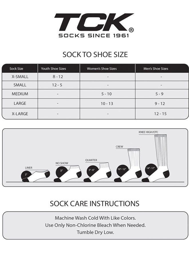 TCK Baseball Softball Over the Knee Socks Prosport | Durable Performance | Double Welt Top | Smooth Toe | Moisture Wicking, Navy, L - Image 5