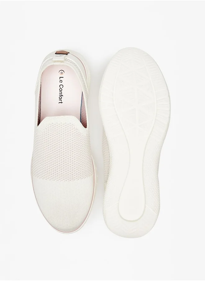 Le Confort Women's Textured Slip-On Sneakers