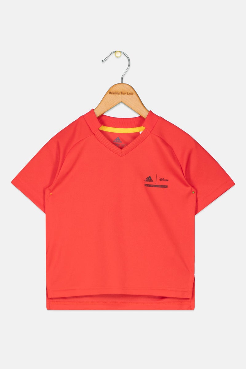 Adidas Kids Boy Sportswear Fit Training T Shirt, Red  - Image 1