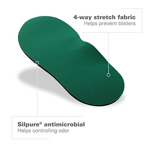 Spenco RX Arch Cushion Full Length Comfort Support Shoe Insoles, Women's 7-8.5/Men's 6-7.5 Green - Image 4