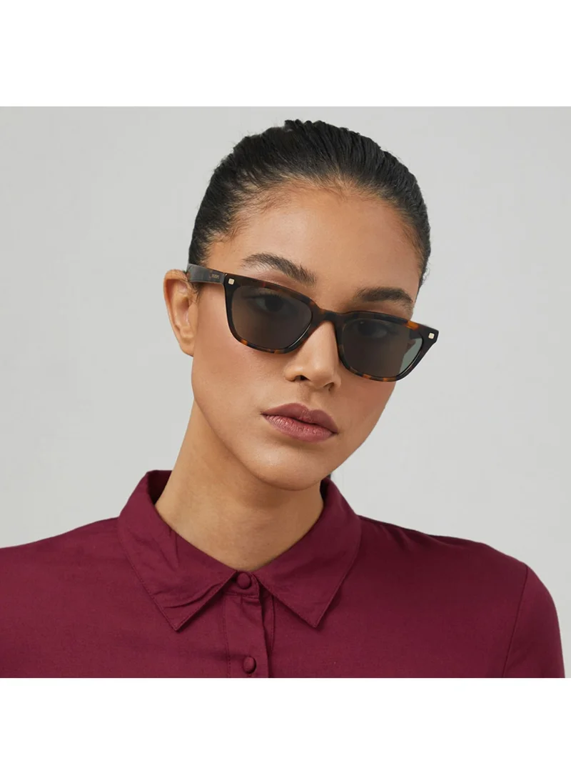 30Sundays THALIA Women Green Sunglasses - Frame Material: Acetate - Lens Color: Green- Frame Color: Tortoise - Full Rim