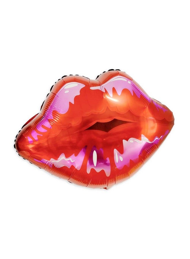 Soochat Kiss Lips Balloons Red Lips Shape Mylar Foil Balloon for Valentine's Day Wedding Decoration 3Pcs - Image 3