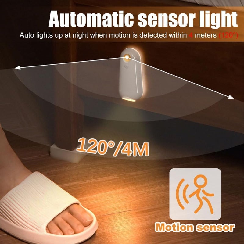 MiOYOOW Toilet Nights Lights 12PCS Motion Sensor Toilet Light 8 Colors USB Rechargeable Toilets Bowl Nightlight for Bathroom - Image 3