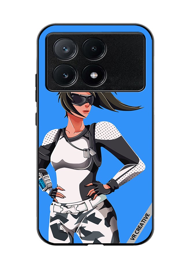 VR CREATIVE Protective Case Cover For Xiaomi Poco X6 Pro Skin In Fortnite Battle Royale Design Multicolour - Image 1