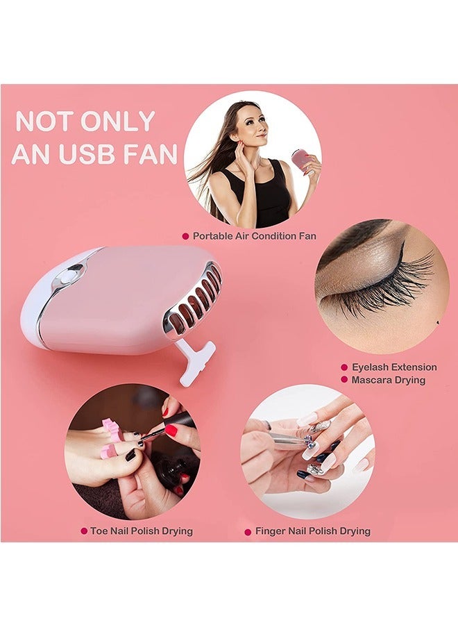 عام مروحة USB صغيرة محمولة + فرش + زجاجة ضغط بلاستيكية اقتصادية، مروحة تبريد كهربائية محمولة قابلة لإعادة الشحن - Image 3