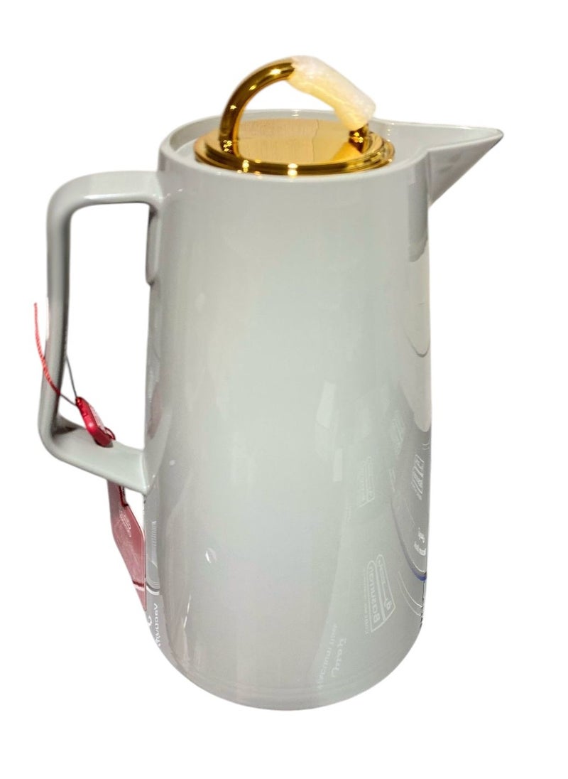 BASURRAH Tea & Coffee Thermos 1L – 12-Hour Heat Retention to Keep Your Favorite Flavor  - Image 2