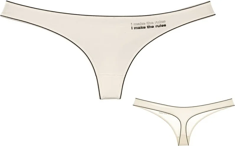 دونيلا 10-Piece Colorful Printed Women's Thong - 24711095YW