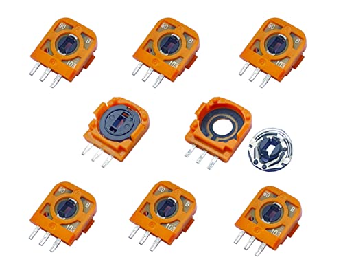 ElecGear 8X FU 10K Trimmer Potentiometer Replacement for Some PS3, PS4 DualShock, Switch Pro Wireless Controllers, Trim Pot Resistor Thumbstick Module 3pin Sensor for Favor Union Analog Joystick - Image 5