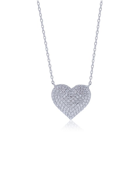 Silver 925 Pendant with Zercon