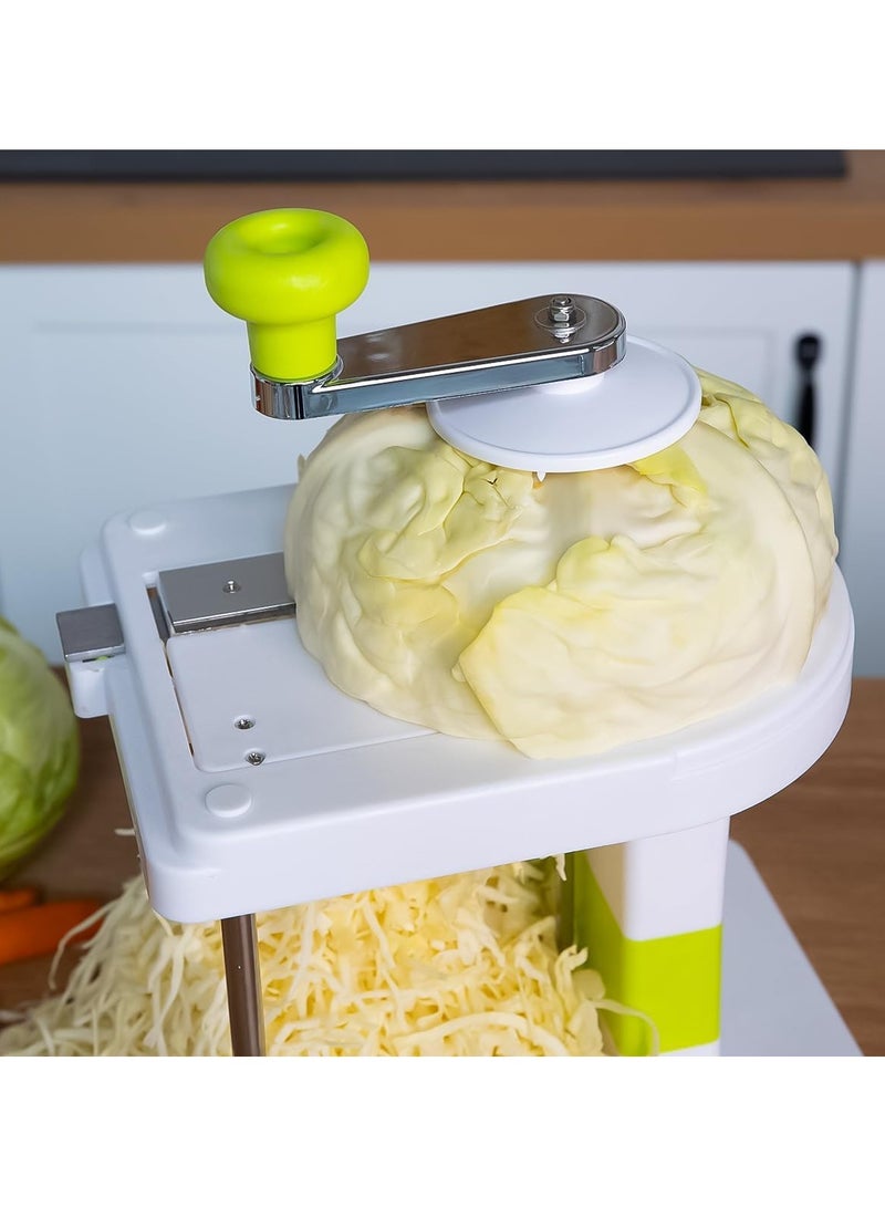 DubaiGallery Cabbage Grater Stainless Steel Vegetable Shredder Slicer Cutter Fruit Salad - Image 4