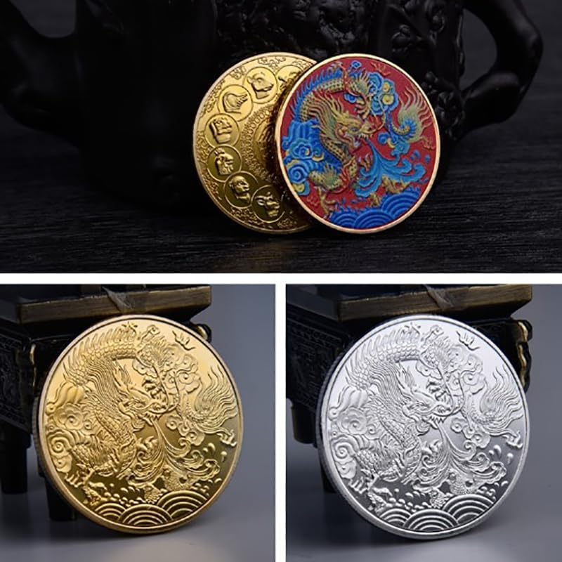 كلاراكو عملة التنين الحديدية من Orklarakoments عملات تذكارية مثالية للعام الجديد القادم - Image 3