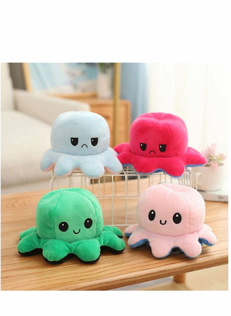 Reversible Octopus Plush Toy - Fun Gift for Kids & Friends, Perfect for Playtime & Collecting - Image 3