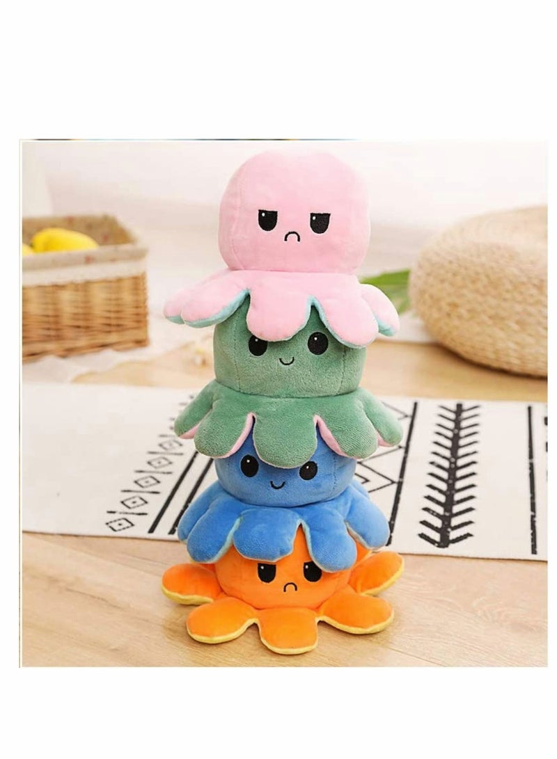Reversible Octopus Plush Toy - Fun Gift for Kids & Friends, Perfect for Playtime & Collecting - Image 4