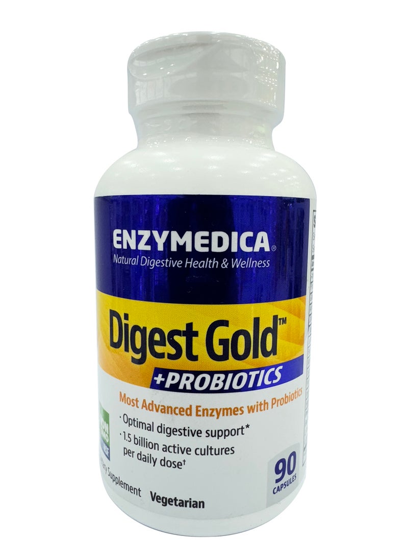 ENZYMEDICA Digest Gold Plus Probiotics Caps 90S 