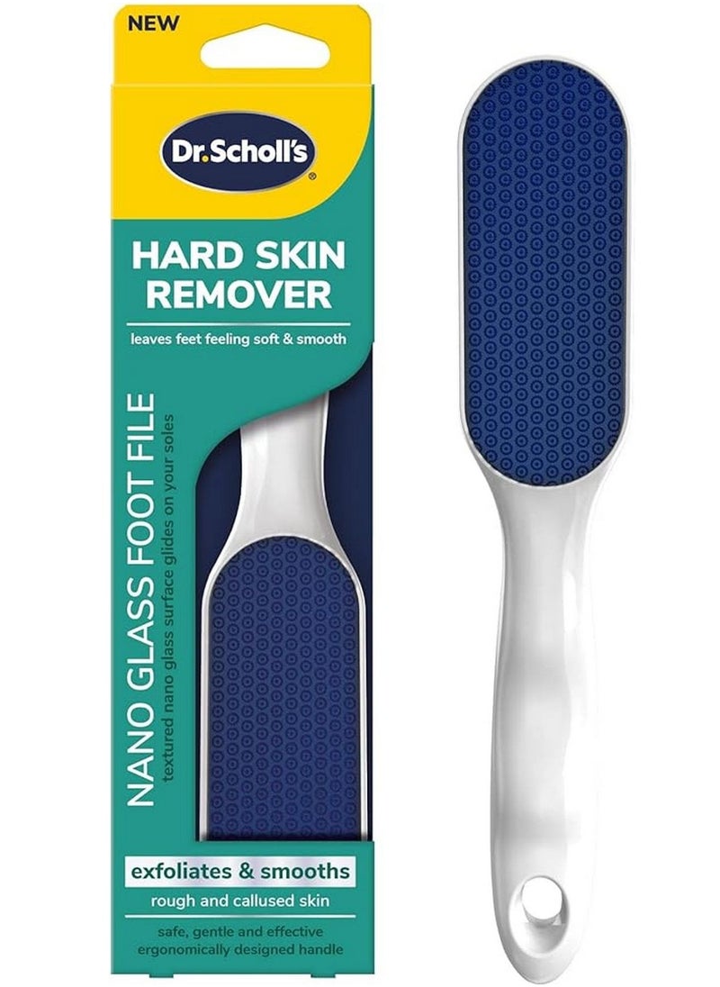 Dr. Scholl's Hard Skin Remover Nano Glass Foot File  - Image 1