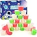 WUJYLY Galaxy Slime 24 Pack Red Green White Slime Party Favors NonSticky Soft Slime Kit for Classroom Prizes Christmas Stocking Stuffers Goodie Bag StuffersEaster Basket Stuffers for Kids - Image 2