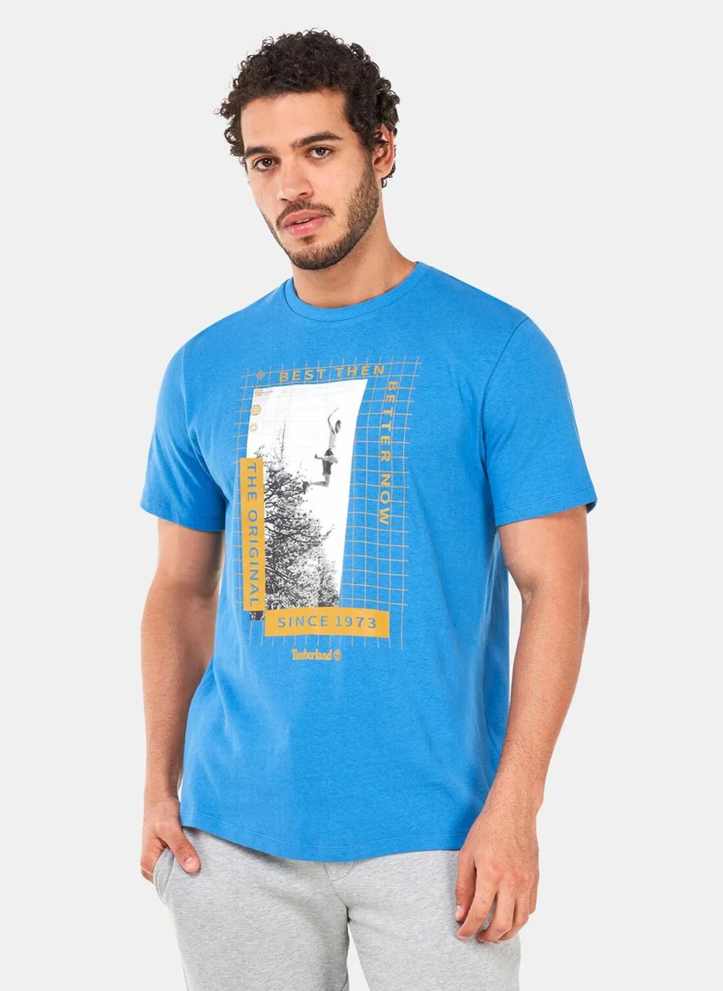 Timberland Men's Re-Issue Front Archive Graphic T-Shirt