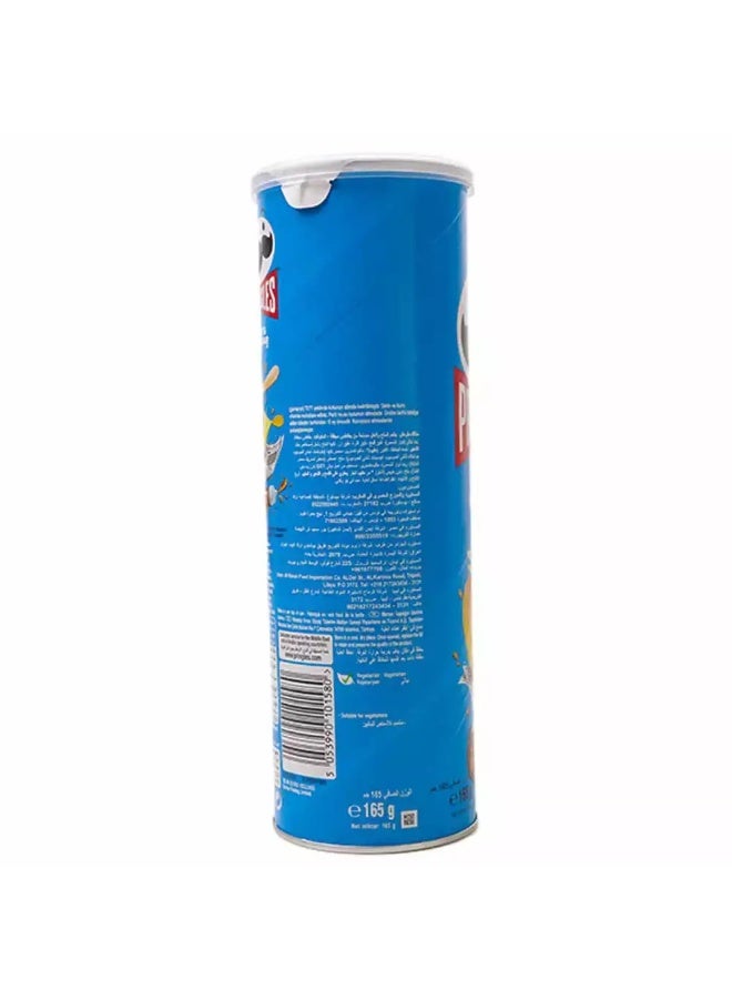 Pringles Pringles Salt and Vinegar Flavored Chips 165g Suitable for Vegetarians Snacks - Image 3