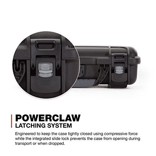 Nanuk 909 Waterproof Hard Case with Foam Insert for DJI Mini 3 Pro and RC-N1 Remote, Black - Image 4