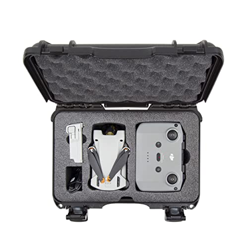 Nanuk 909 Waterproof Hard Case with Foam Insert for DJI Mini 3 Pro and RC-N1 Remote, Black - Image 5