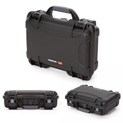 Nanuk 909 Waterproof Hard Case with Foam Insert for DJI Mini 3 Pro and RC-N1 Remote, Black - Image 3