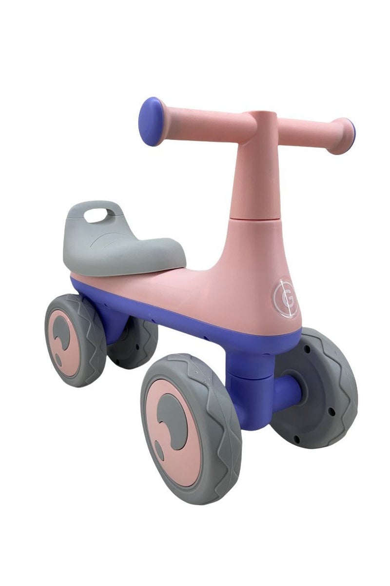 Kids Ride On Cycle, Baby Cycle with Music for Toddlers 1+ Years, Boys & Girls, 4-Wheel Balance Bike Indoor Outdoor Ride-On - Image 2