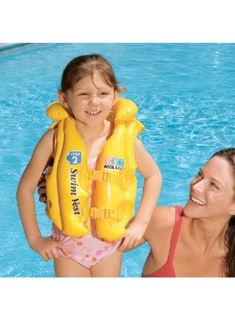 INTEX Inflatable Deluxe Swim Vest - Image 4