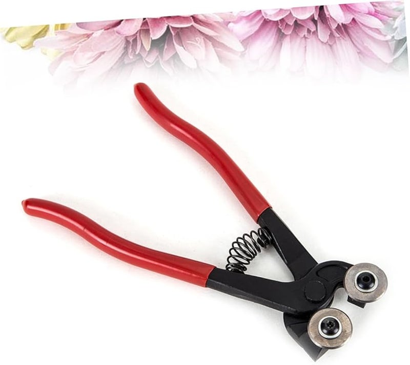 قصاصات بلاط الزجاج من الفولاذ المقاوم للصدأ، قواطع، كماشات، إمدادات الحرف اليدوية DIY، لون عشوائي - Image 5