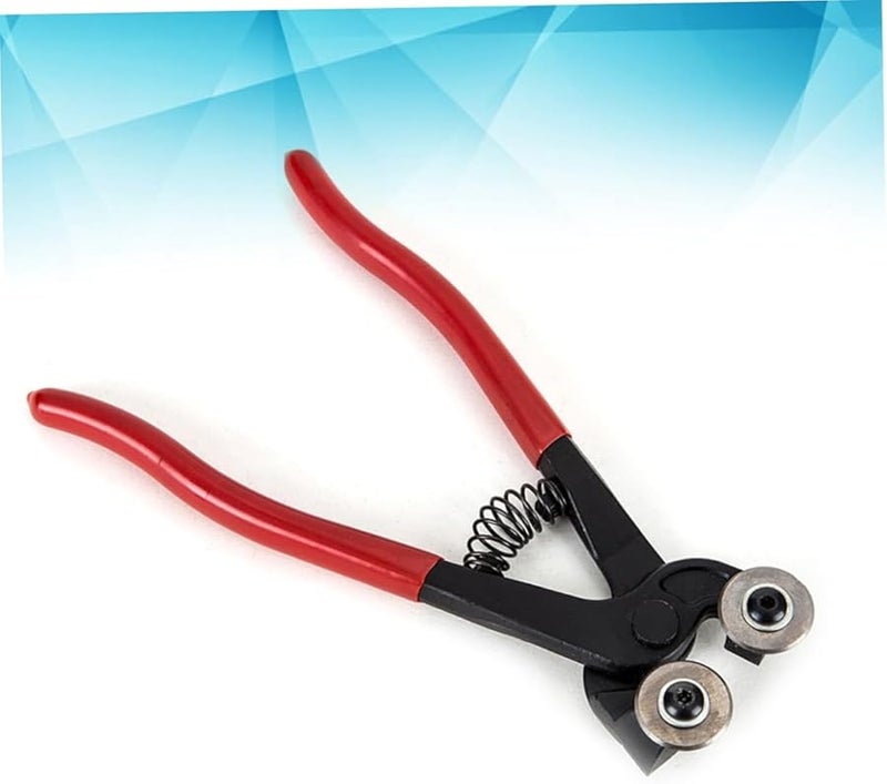 قصاصات بلاط الزجاج من الفولاذ المقاوم للصدأ، قواطع، كماشات، إمدادات الحرف اليدوية DIY، لون عشوائي - Image 4