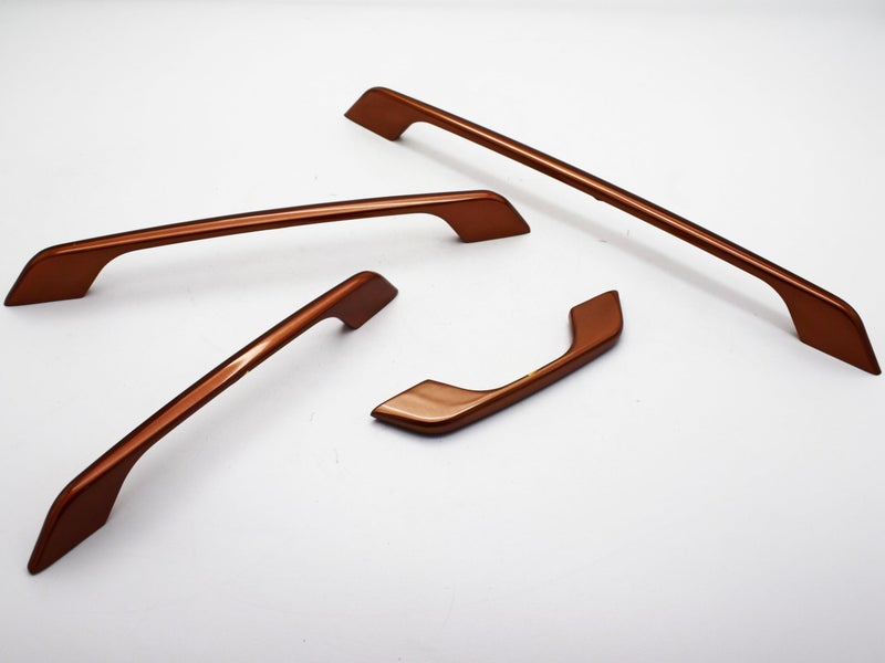 RAB Handle Zinc, for Door, Window, Drawer/Cabinet/Wardrobe, Kitchen and Office, Furniture Handle (Code:- Hand 1086, Finish:- Rose Gold, Size:- 160mm, Pack of 1 PCS) - Image 4