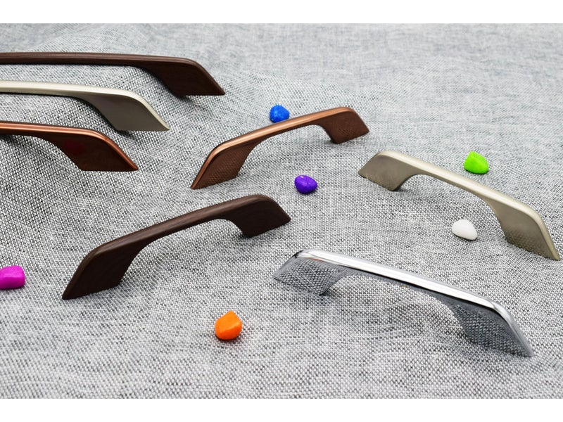 RAB Handle Zinc, for Door, Window, Drawer/Cabinet/Wardrobe, Kitchen and Office, Furniture Handle (Code:- Hand 1086, Finish:- Rose Gold, Size:- 160mm, Pack of 1 PCS) - Image 5