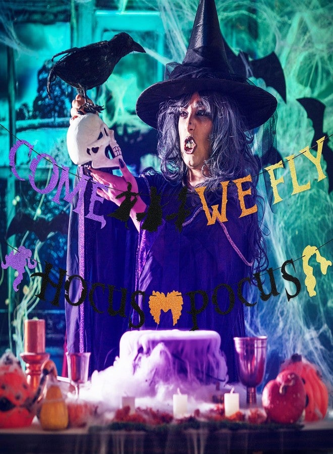 لي سكاي هيا نطير، لافتة هوكس بوكس، لافتة حفل هوكس بوكس للهالوين، ديكورات حفل هوكس بوكس، ديكورات حفل ساحرة الهالوين، لوازم حفل هوكس بوكس، ديكورات هوكس بوكس للهالوين - Image 3