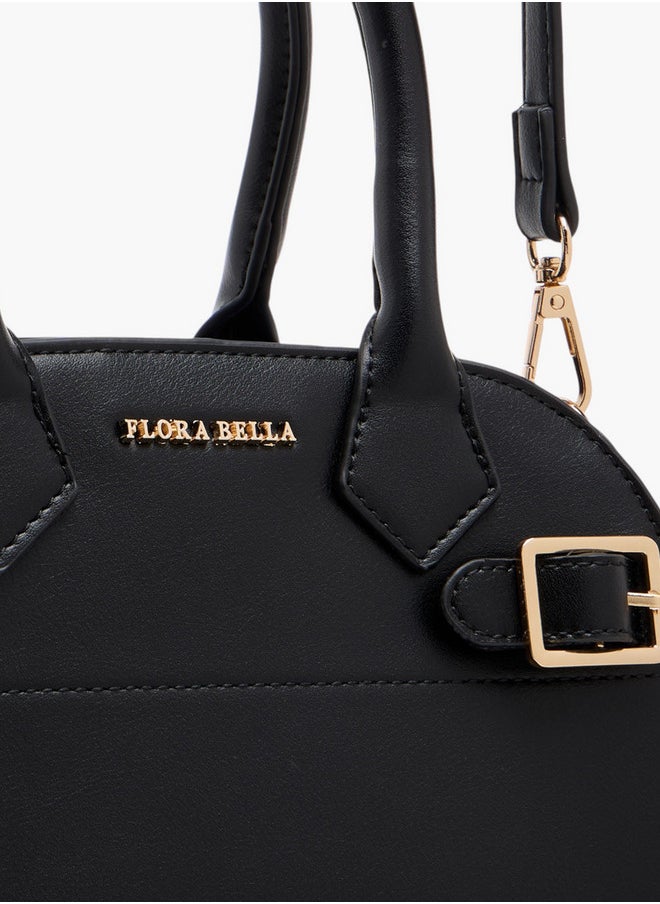 Flora Bella By Shoexpress Women's Textured Crossbody Bag with Detachable Strap  - Image 4