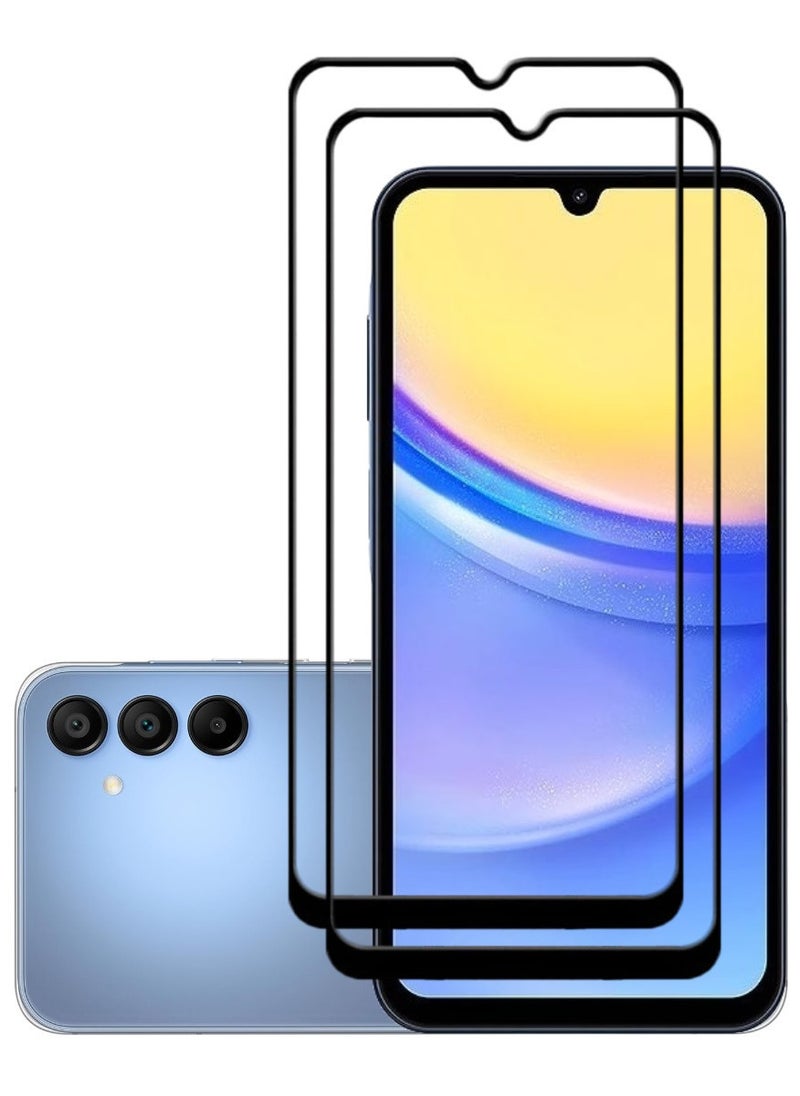 ACLIX 2 Pieces Antistatic ESD Dustproof Premium Quality High Definition Tempered Glass Screen Protector Designed For Samsung Galaxy A16 5G - Image 1