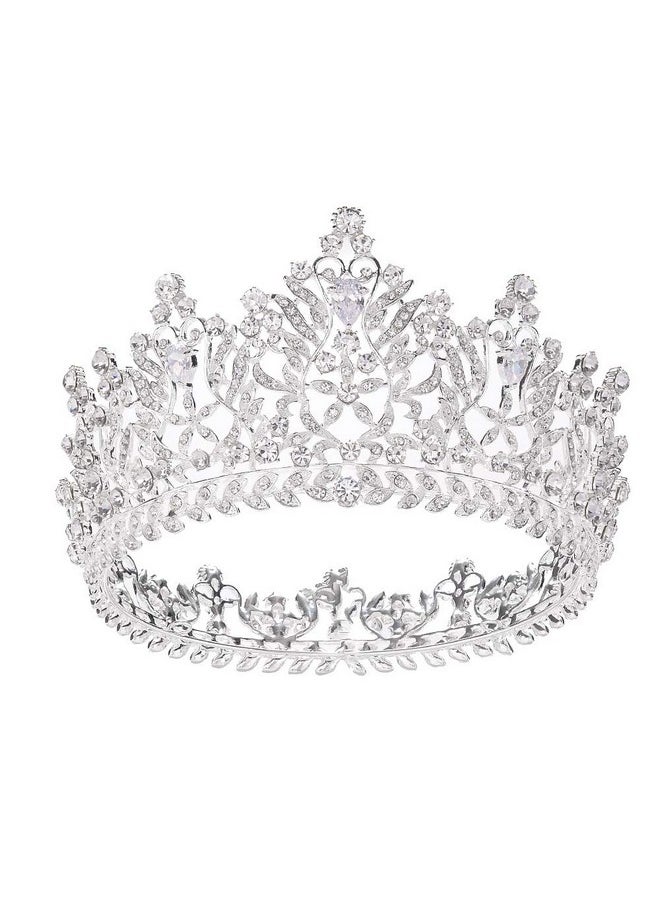 S SNUOY - Queen Crown For Women Bridal Silver Crowns And Tiaras For Women Pageant Prom Crowns For Wedding Headband - Image 1