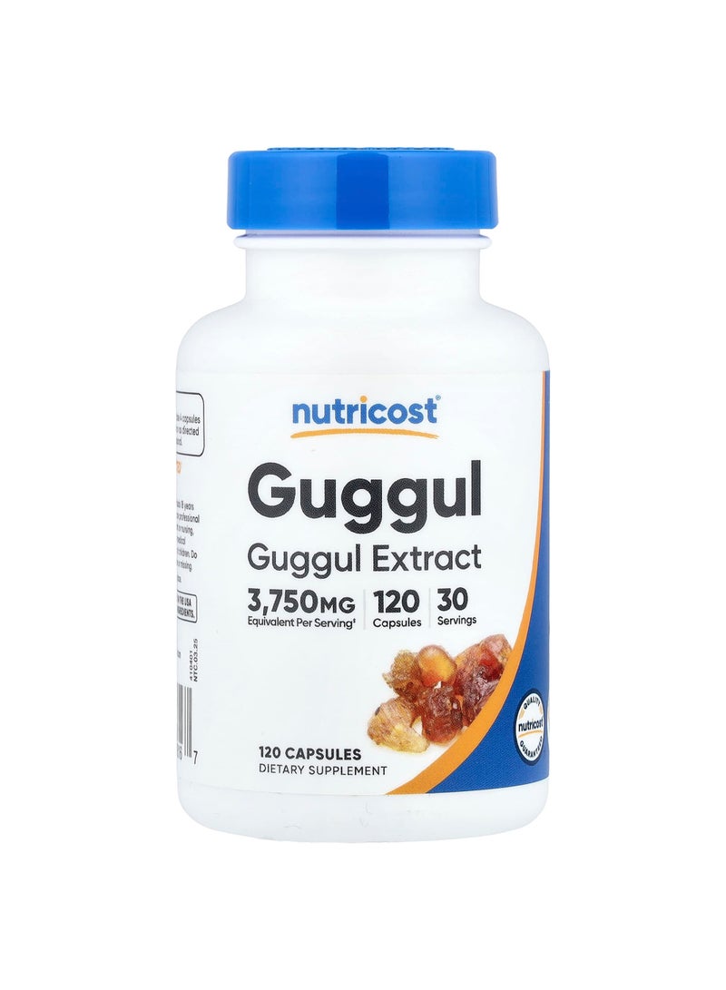 Guggul Extract, 120 Capsules (93.75 mg per Capsule)