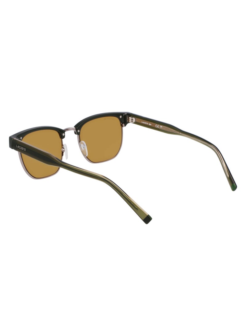 LACOSTE FULL RIM ACETATE INJECTED LACOSTE SUNS L266S 5120 (301) GREEN/GUNMETAL - Image 5