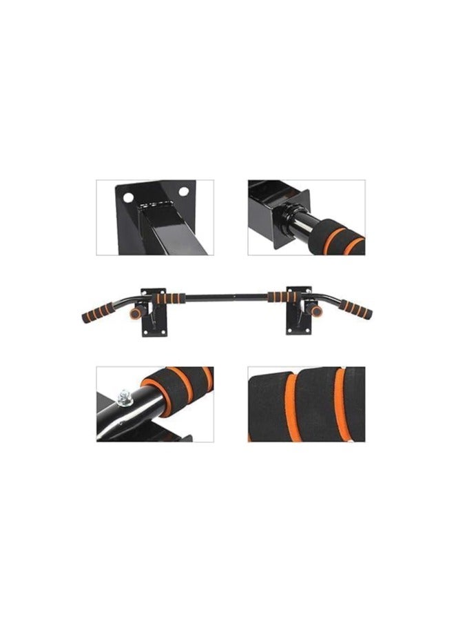 كوينج شريط سحب مثبت على الحائط، شريط سحب للذقن، محطة تمارين متعددة الوظائف للجيم المنزلي، مجموعة برج الطاقة، معدات تدريب لحامل تمارين الديب تدعم حتى 200 كيلوغرام. - Image 3