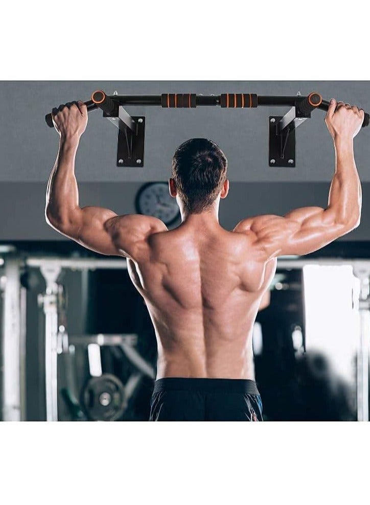 كوينج شريط سحب مثبت على الحائط، شريط سحب للذقن، محطة تمارين متعددة الوظائف للجيم المنزلي، مجموعة برج الطاقة، معدات تدريب لحامل تمارين الديب تدعم حتى 200 كيلوغرام. - Image 4