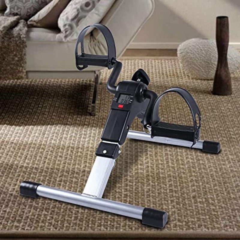 Under Desk Elliptical Machine - Portable Mini Exercise Peddler Machine, Under Desk Pedal Exerciser, Pedal Exerciser Foot Cycle Arm Leg, Pedal Exerciser For Seniors, Under Desk Mini Exercise Bike - Image 3